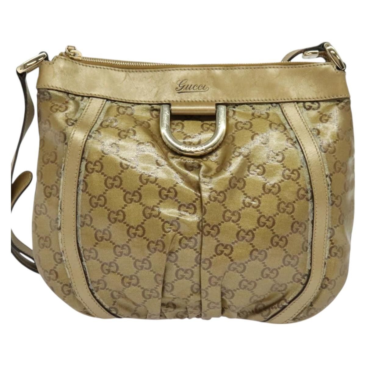 Gucci GUCCI GG Crystal Shoulder Bag Gold Size ONE SIZE - 2 Thumbnail
