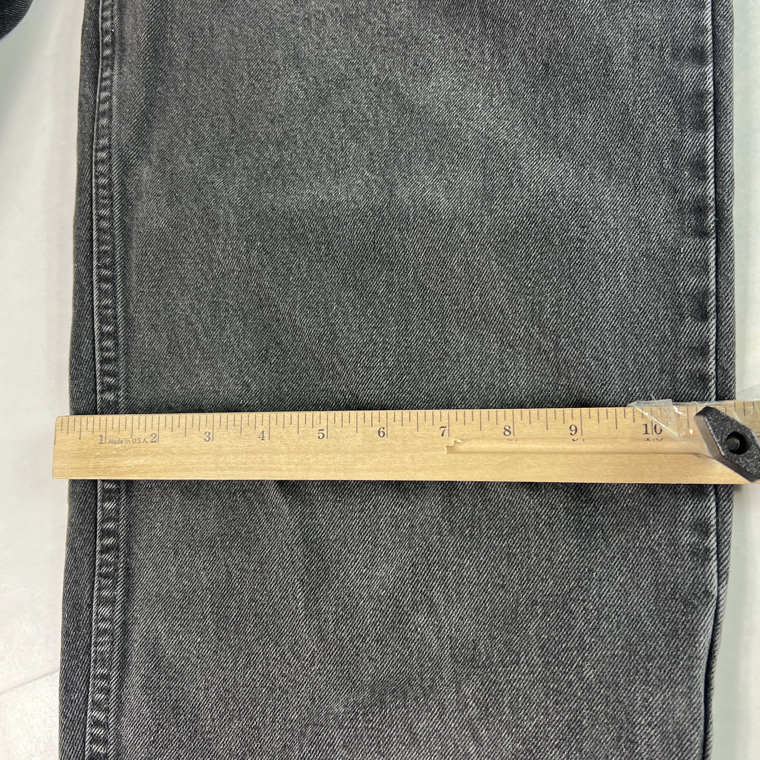 Levi's VTG 90s Levi's Jean 560 Loose Taper Black Denim Orange Tab Size US 32 / EU 48 - 19 Thumbnail