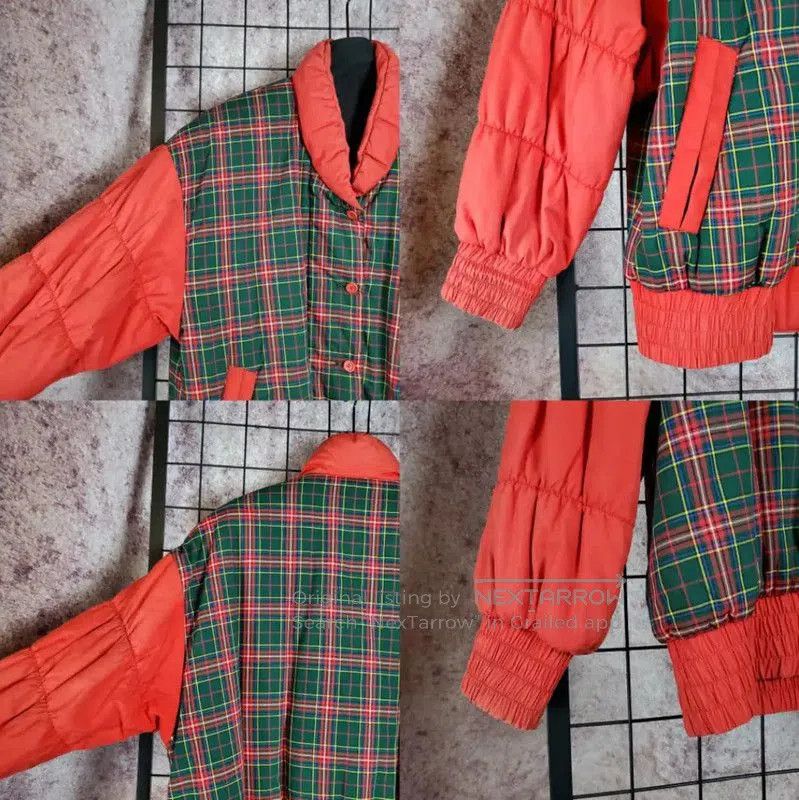 Dior Dior Red Checkered Cotton Short Jacket . Size M / US 6-8 / IT 42-44 - 4 Thumbnail
