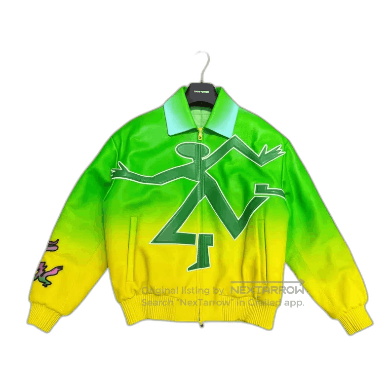 Louis Vuitton louis vuitton Fashion gradient leather jacket. Size US M / EU 48-50 / 2 - 1 Thumbnail