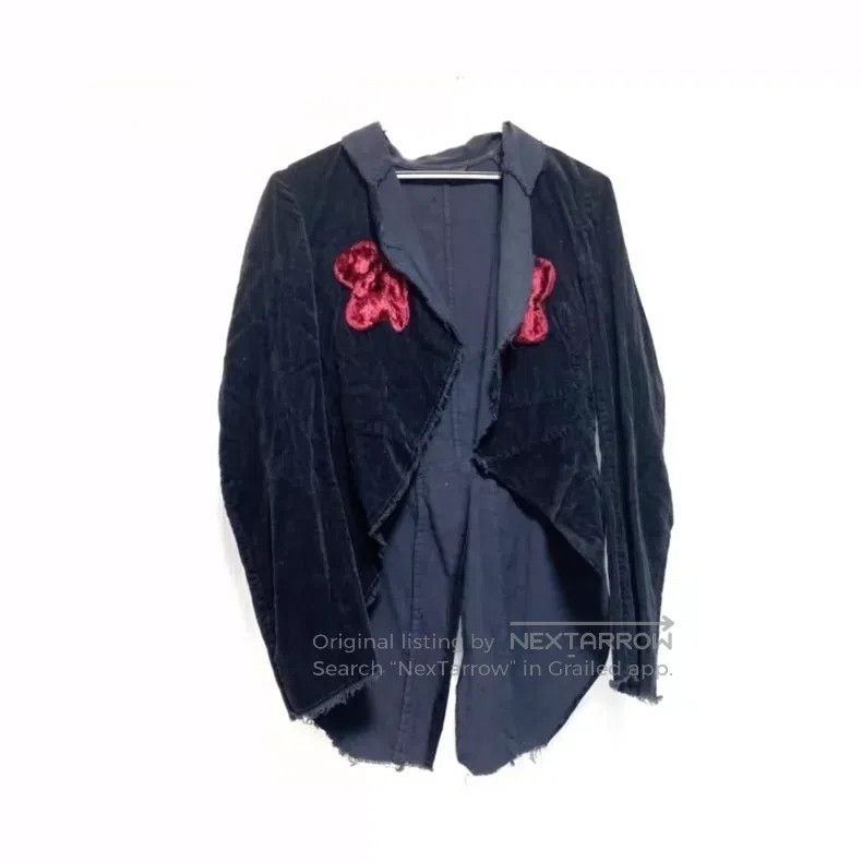 Comme des Garcons Comme Des Garcons Swallow Tail Velvet Jacket Size M / US 6-8 / IT 42-44 - 2 Thumbnail