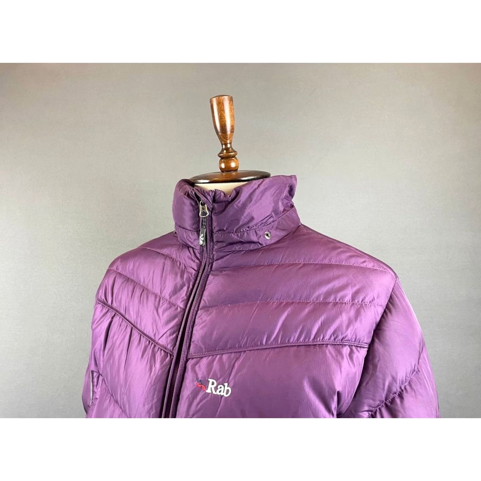 Rab Rab Jacket Puffer Women Size 44 Purple Polyamide Long Sleeve Full Zipper Size M / US 6-8 / IT 42-44 - 4 Thumbnail