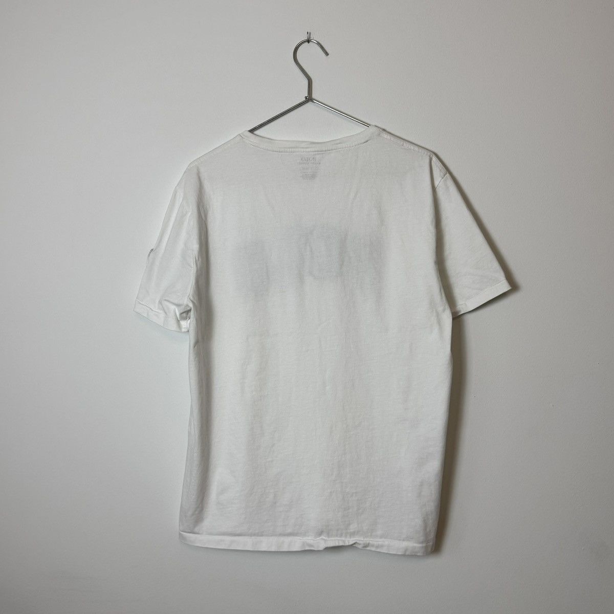 Polo Ralph Lauren Vtg Polo Ralph Lauren Arc Logo USA Flag Patch Tee Size US L / EU 52-54 / 3 - 6 Thumbnail