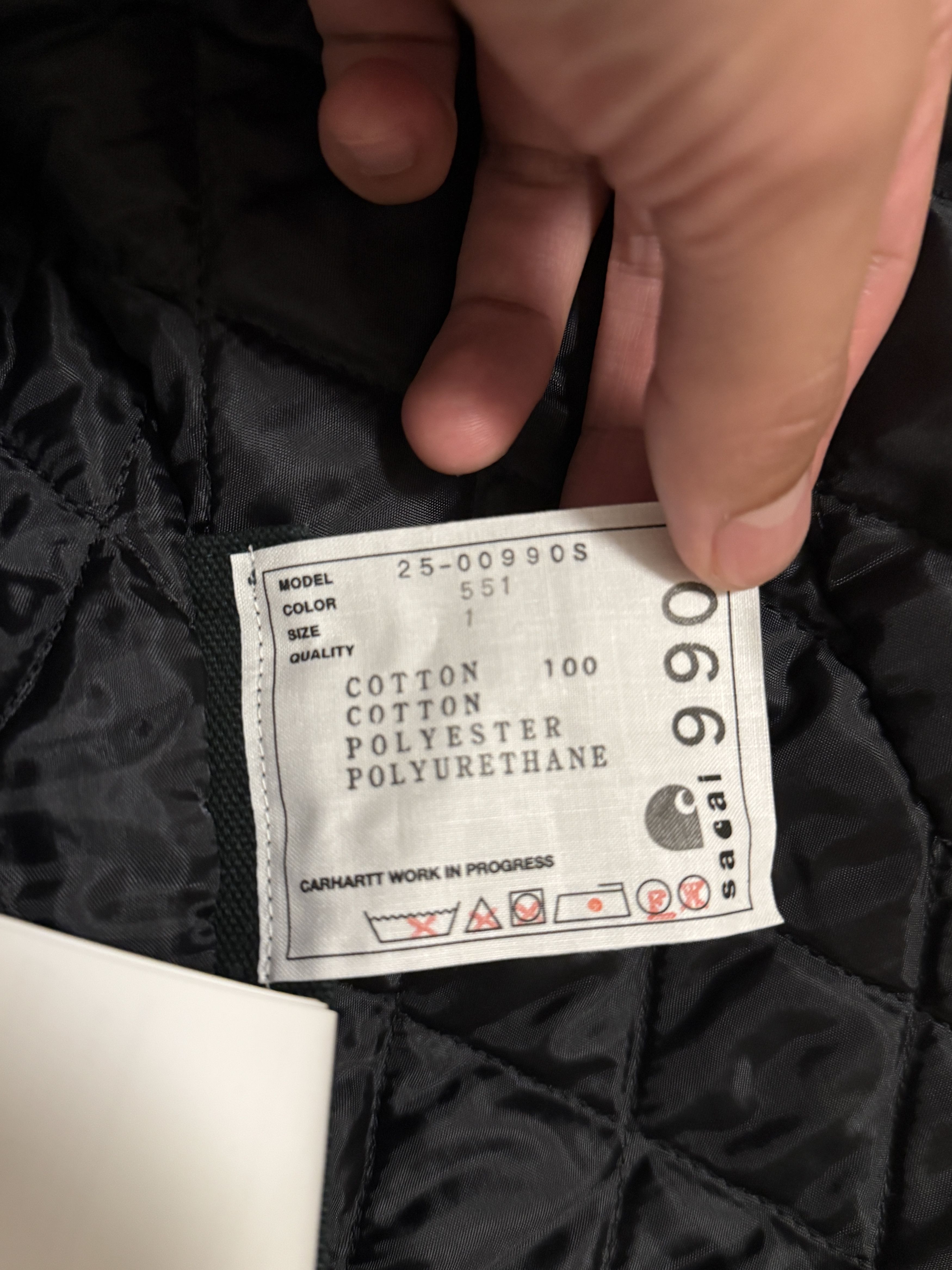 Carhartt Wip × Sacai sacai x Carhartt WIP Duck Jacket Size US S / EU 44-46 / 1 - 3 Thumbnail
