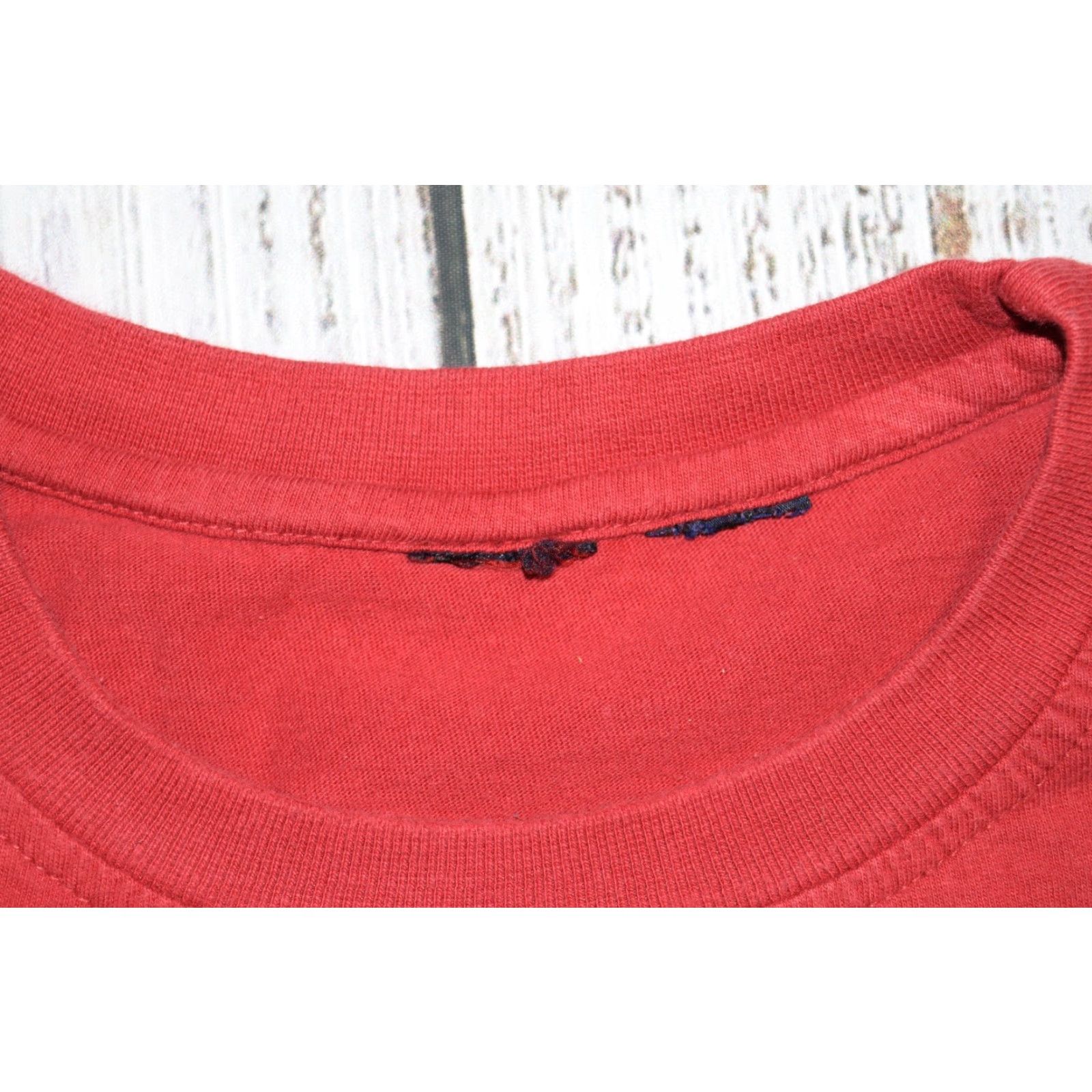 Bugle Boy VINTAGE Bugle Boy T-SHIRT RED 2XL MENS WOODSTOCK HIPPIE 90s BACK IN THE DAY '77 TEE Size US XXL / EU 58 / 5 - 3 Thumbnail