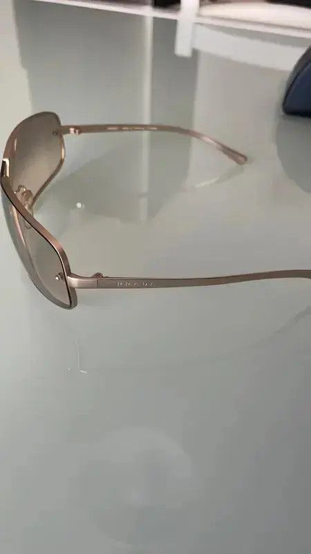 Prada PRADA Sunglasses Sport Star Shield Rimless Symbol Star Mask Size ONE SIZE - 3 Thumbnail