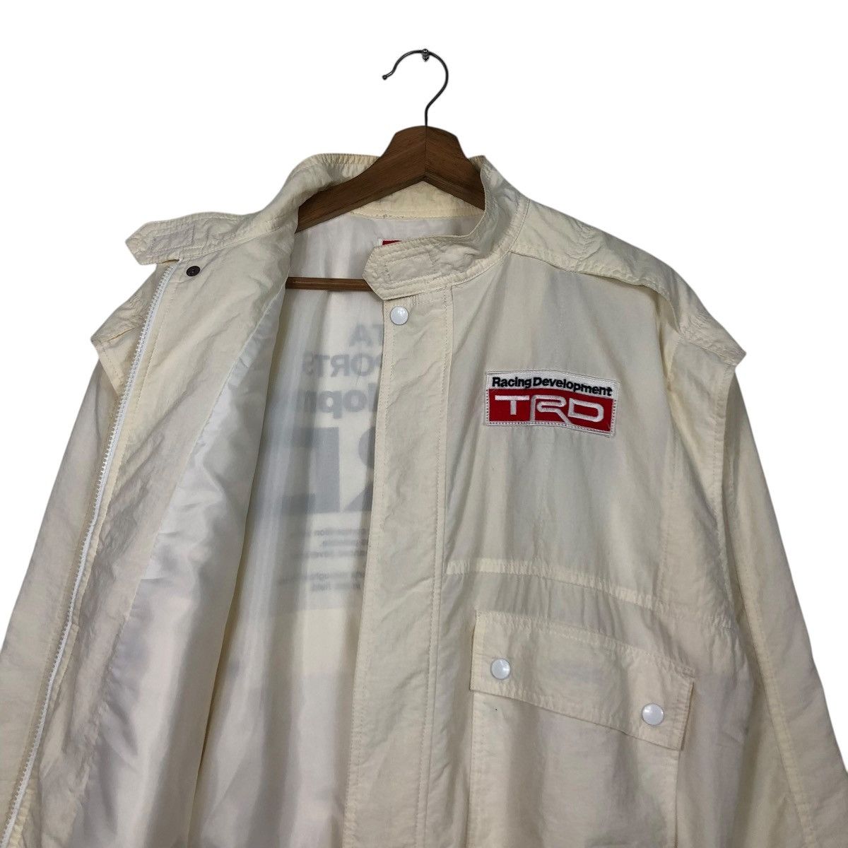 Vintage 🔥VINTAGE BOMBER JACKET RACING DEVELOPMENT TRD BIG LOGO Size US L / EU 52-54 / 3 - 10 Thumbnail
