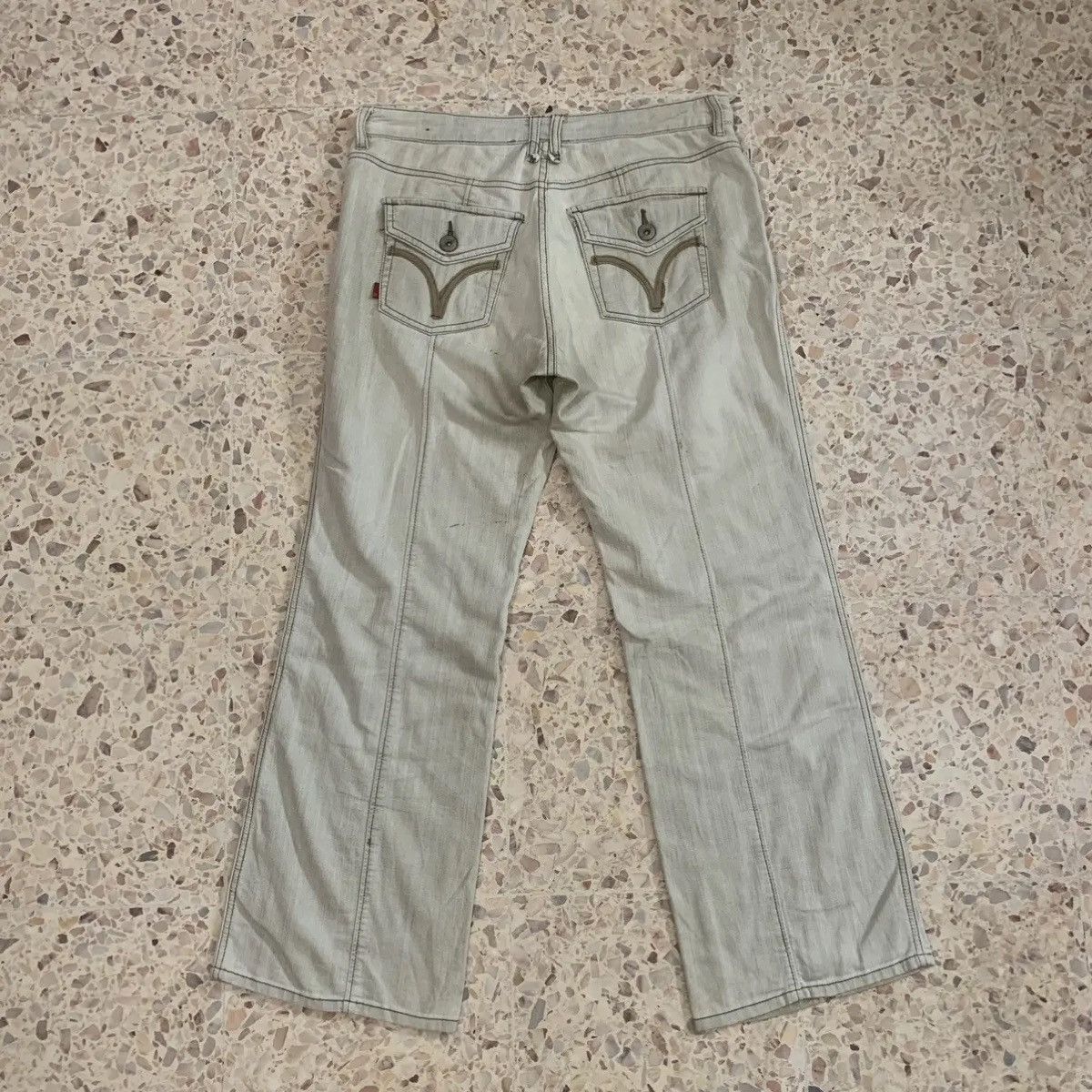 Hysteric Glamour × Japanese Brand Baggy Japanese Vintage Trousers Advantage Pants Size 34" / US 12 / IT 48 - 9 Thumbnail