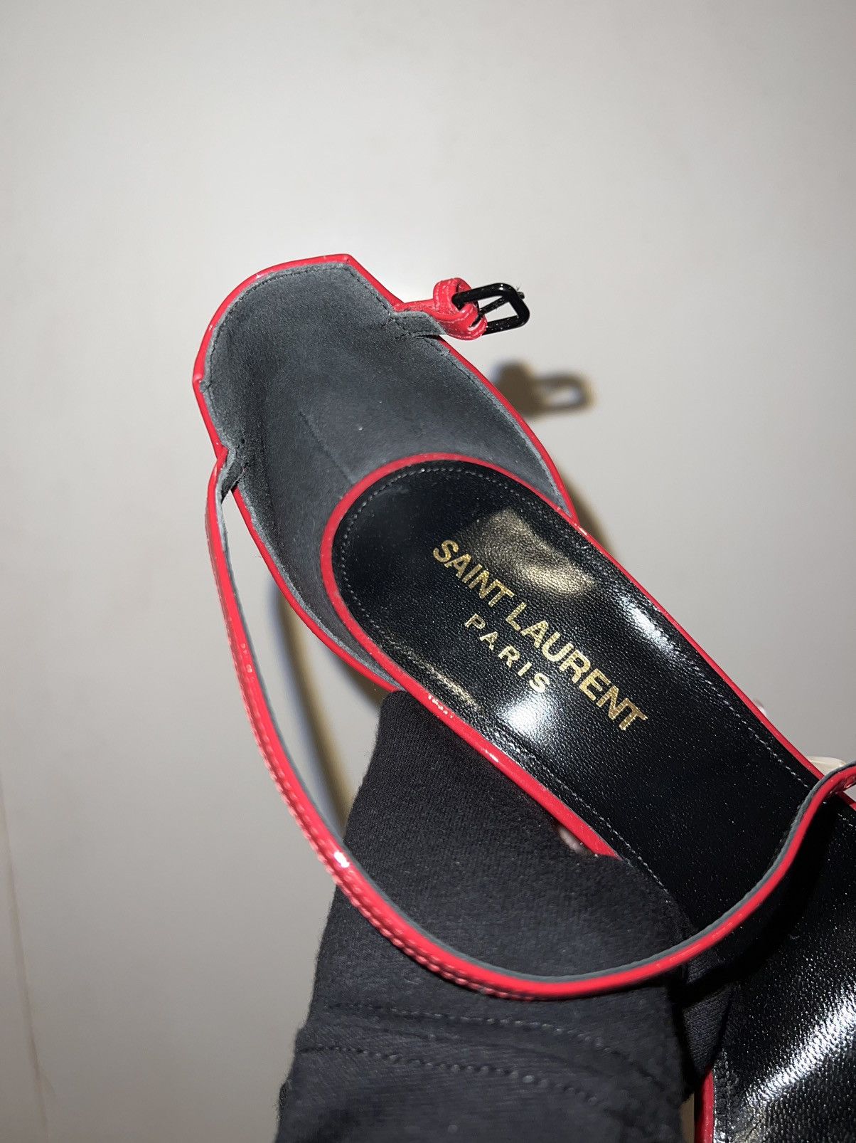 Yves Saint Laurent SAINT LAURENT OPYUM SANDALS Size US 7 / IT 37 - 10 Thumbnail