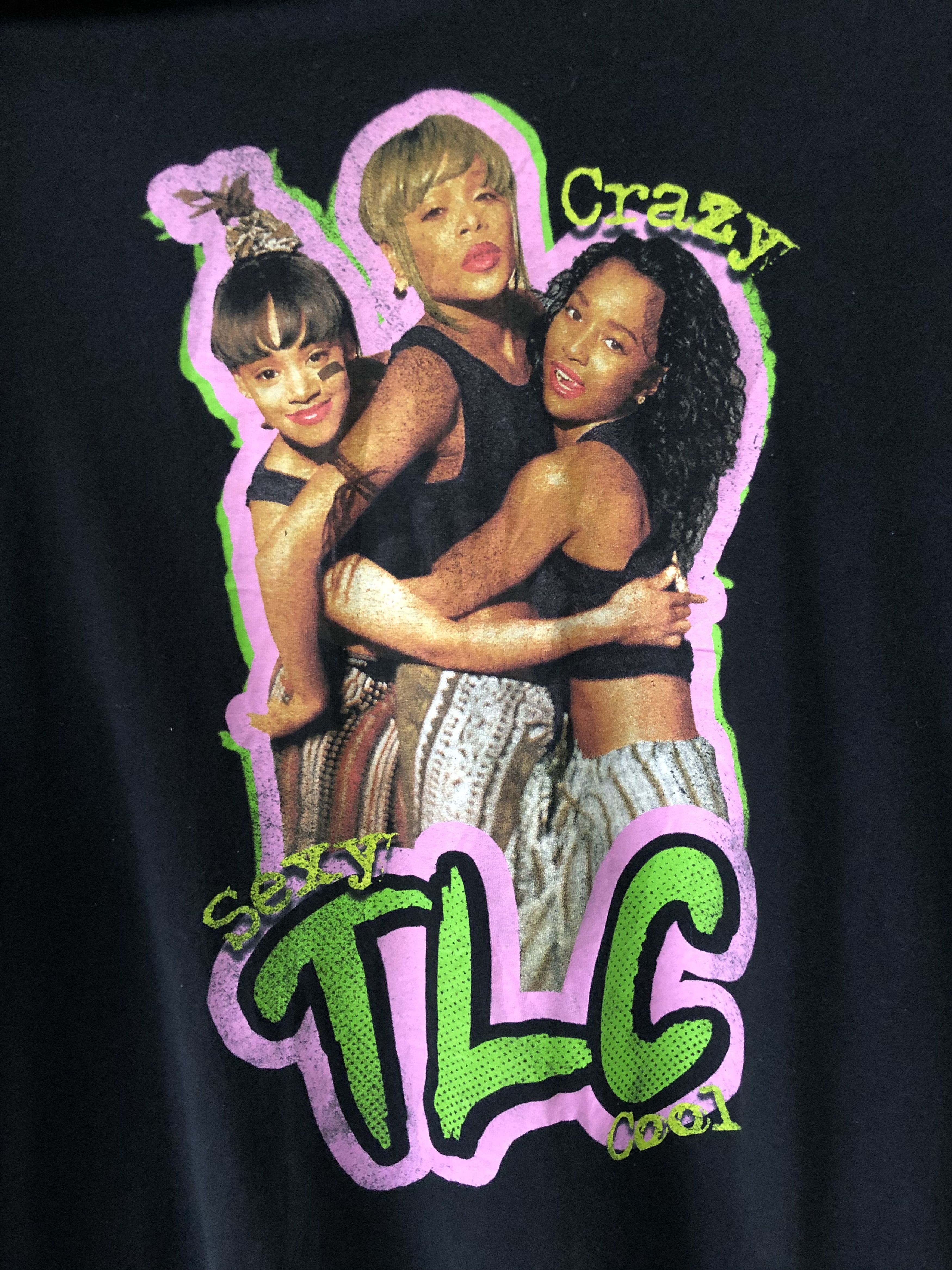 Rap Tees Female Group TLC Crazy Sexy Cool Rap Hip Hop Tee Size XXL Size US XXL / EU 58 / 5 - 3 Thumbnail