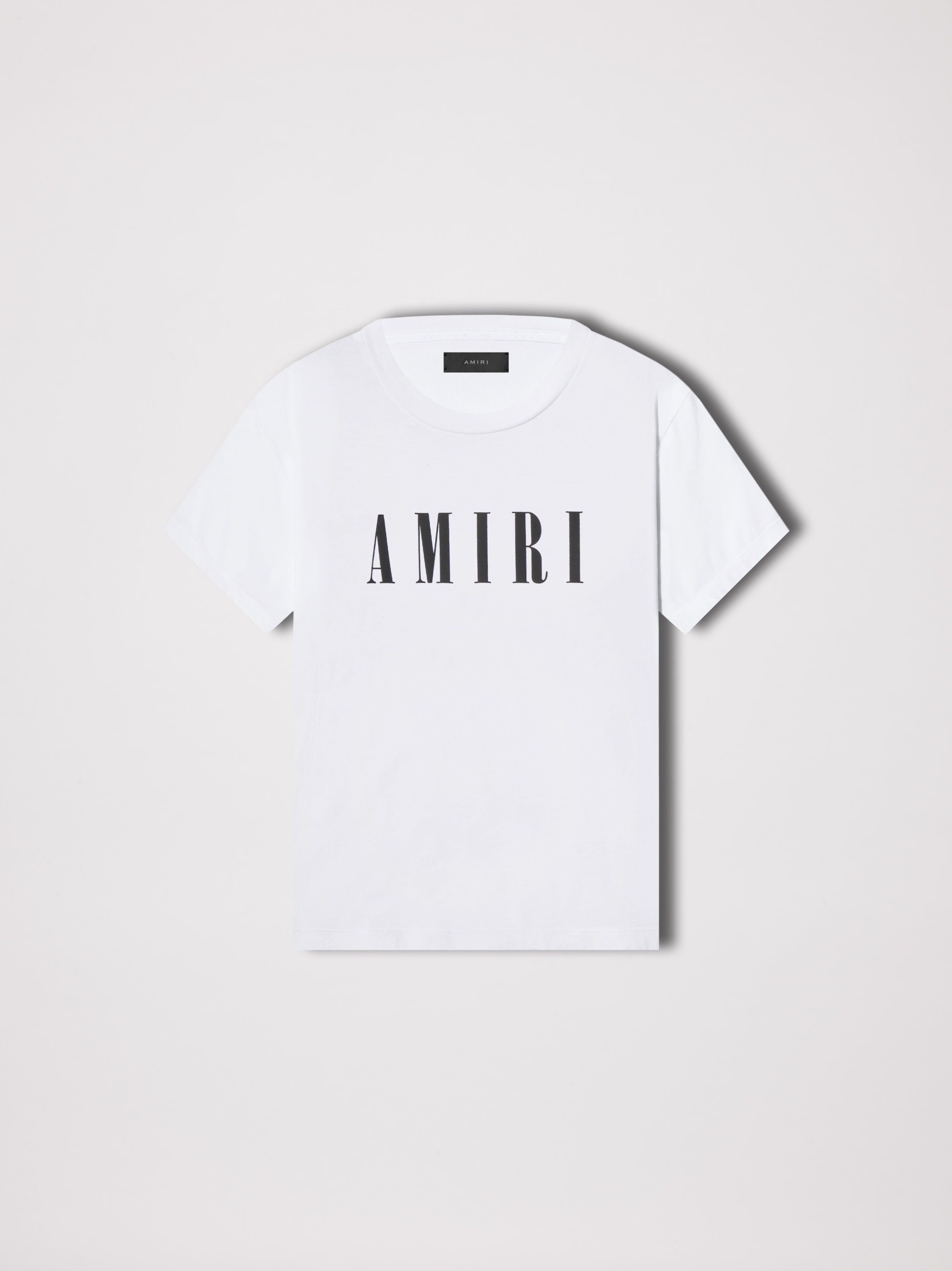 Amiri oc11z0225 Core Logo Short Sleeve T-Shirt in White Size US L / EU 52-54 / 3 - 1 Thumbnail