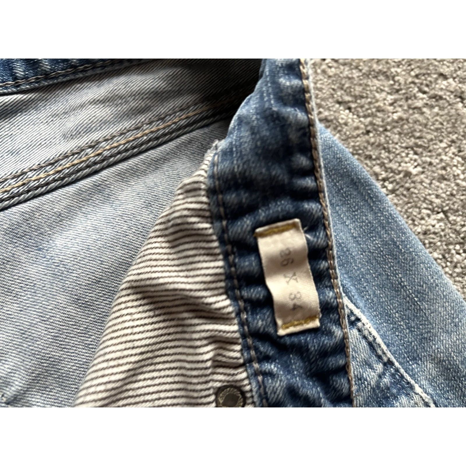 Madewell Madewell Skinny Jeans Womens Size 26 x 29 Low Rise Dark Wash Raw Hem Denim Size 26" / US 2 / IT 38 - 7 Thumbnail