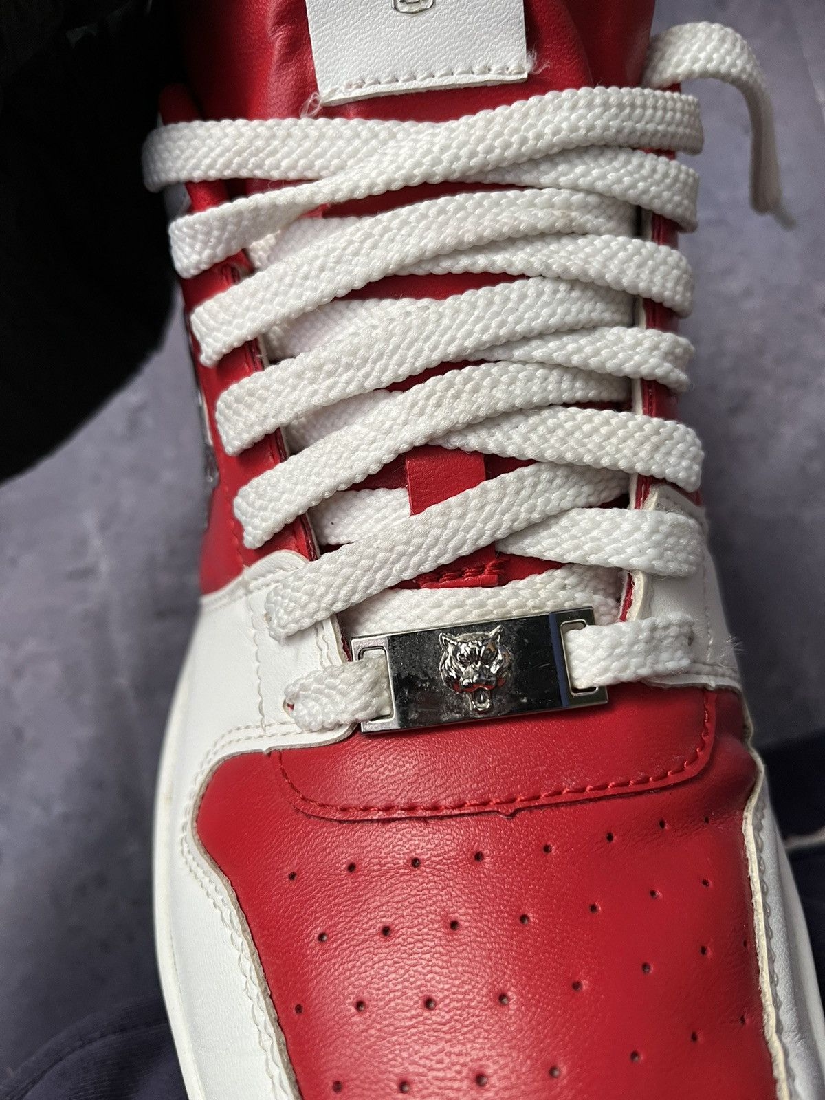 Philipp Plein Plein Sport Tiger Sneakers Size US 8 / EU 41 - 5 Thumbnail