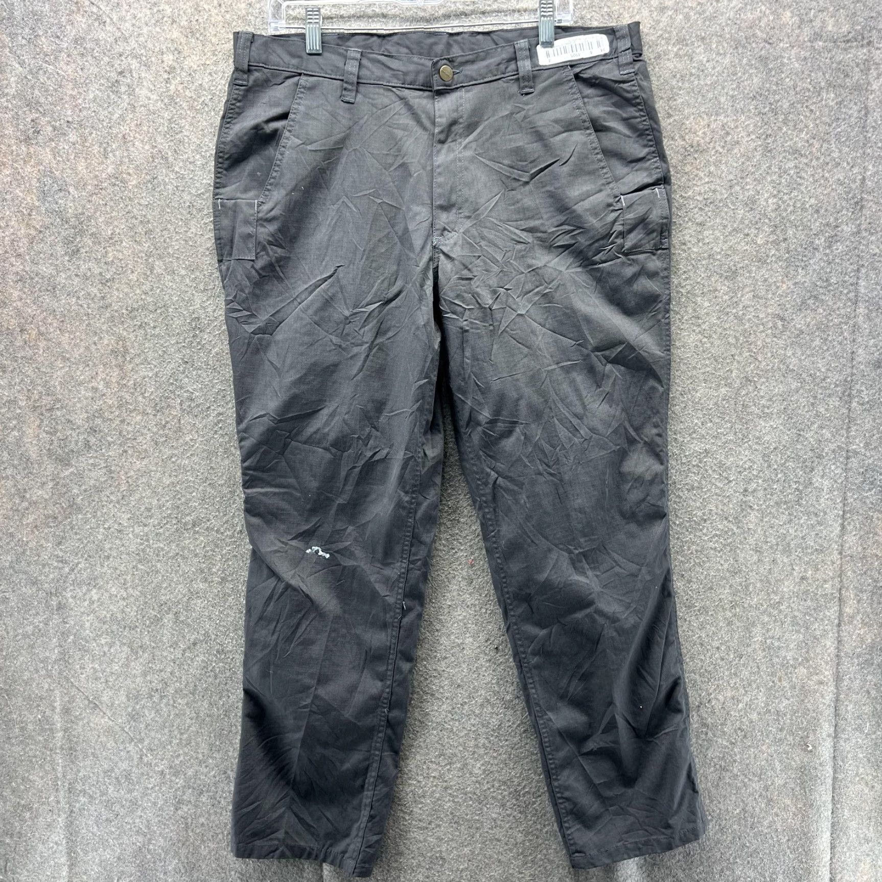 Carhartt Carhartt Pants Mens 36x30 Gray Chino Relaxed Fit Workwear Straight Leg Size US 36 / EU 52 - 2 Thumbnail