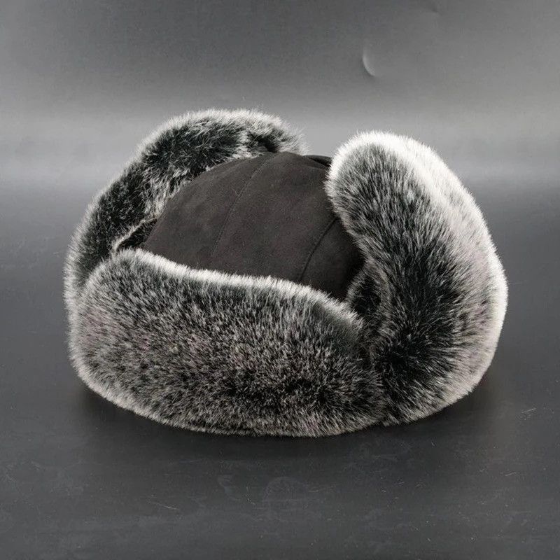 Other Winter Plush Bomber Hats Warm Snow Bonnet Earflap Hats Size ONE SIZE - 5 Thumbnail