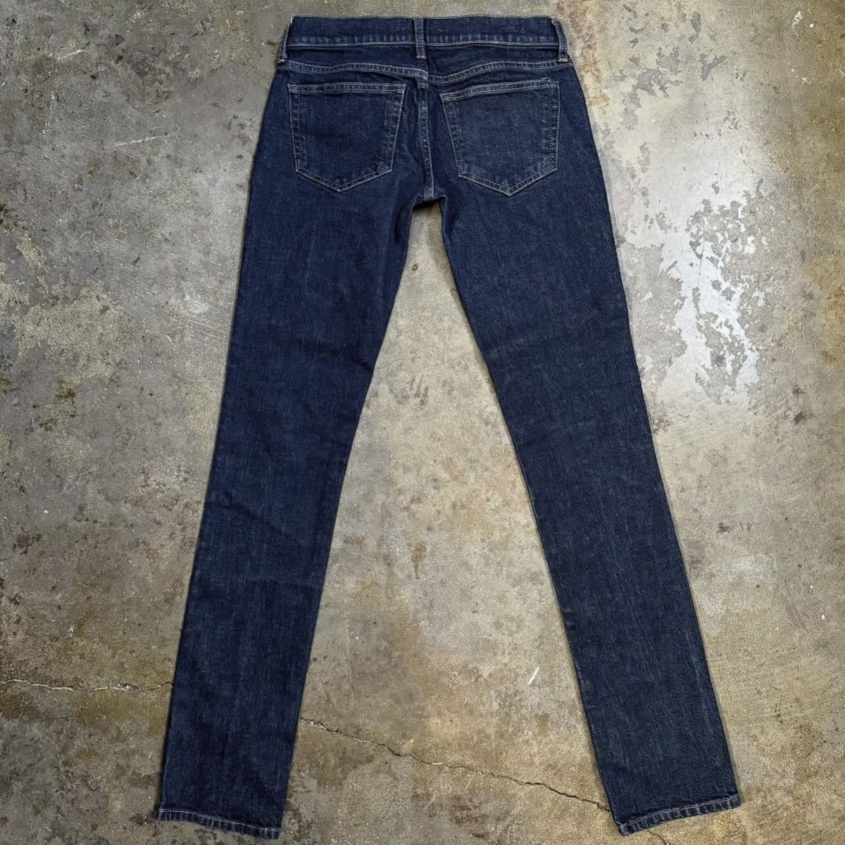 Helmut Lang HELMUT LANG LOW RISE SKINNY JEANS - BLUE - 27 Size 27" / US 4 / IT 40 - 6 Thumbnail