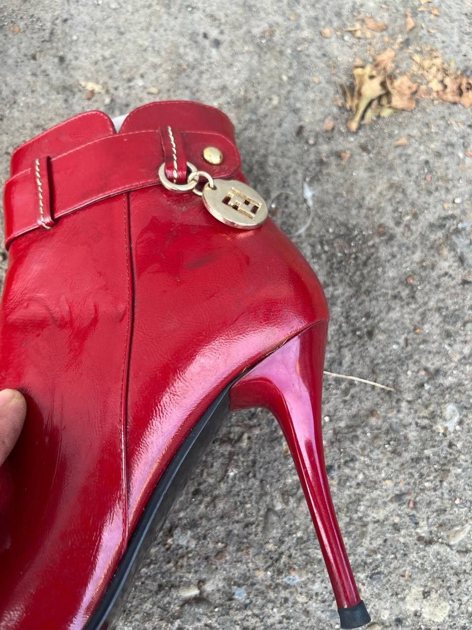 If Six Was Nine Vntg As 98 Guidi style Leather Faded Biker High Boots Heels Size US 6 / IT 36 - 6 Thumbnail