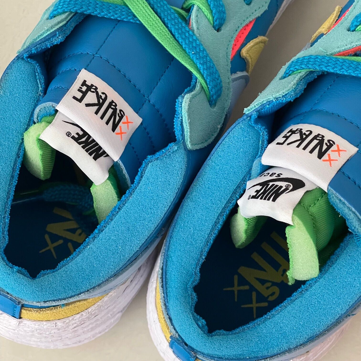 Kaws × Nike × Sacai Blazer Low Neptune Blue NEW Size US 14 / EU 47 - 9 Thumbnail