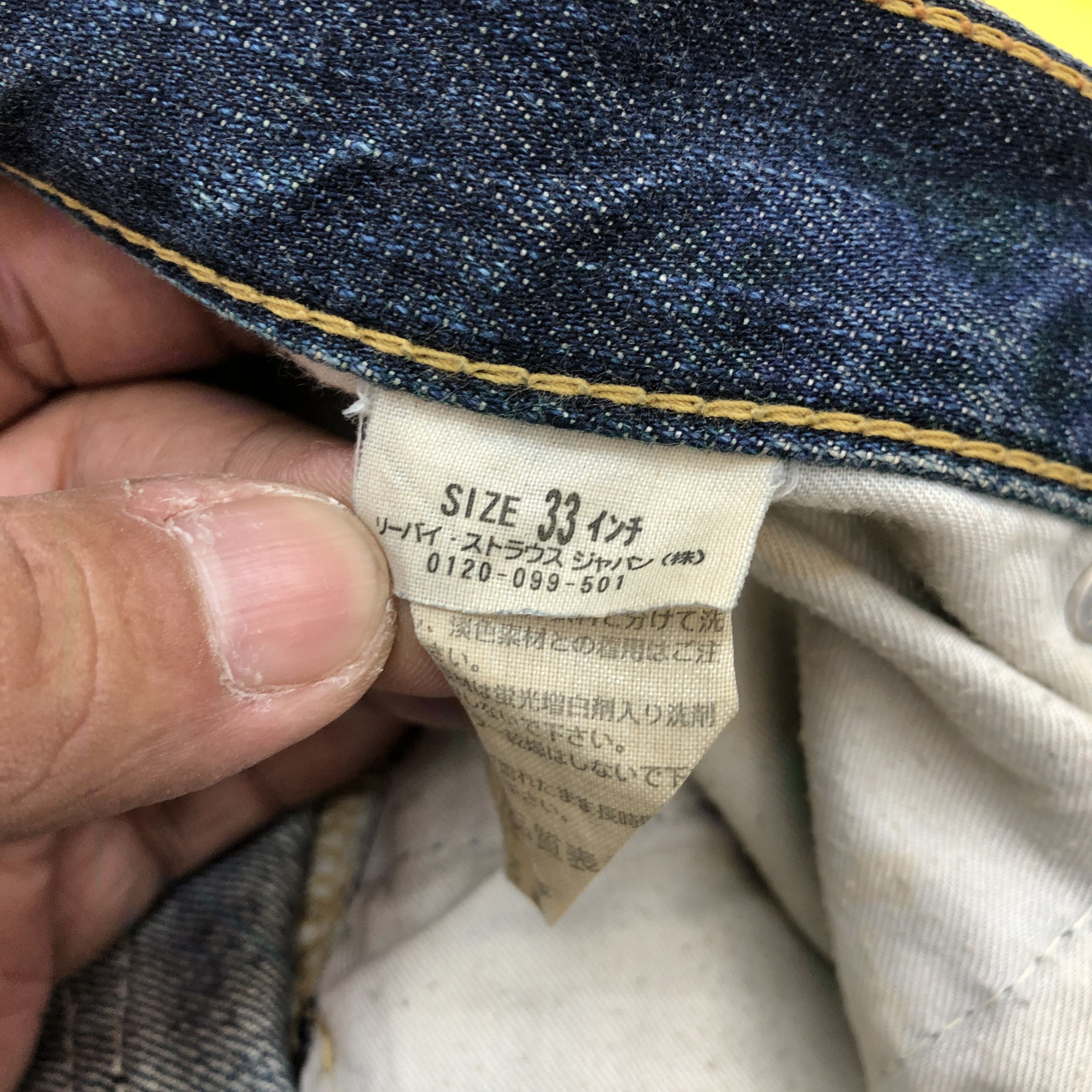 Levi's Vintage Levis Dark Blue Jeans Levis 703 Denim Pants Size US 32 / EU 48 - 9 Thumbnail