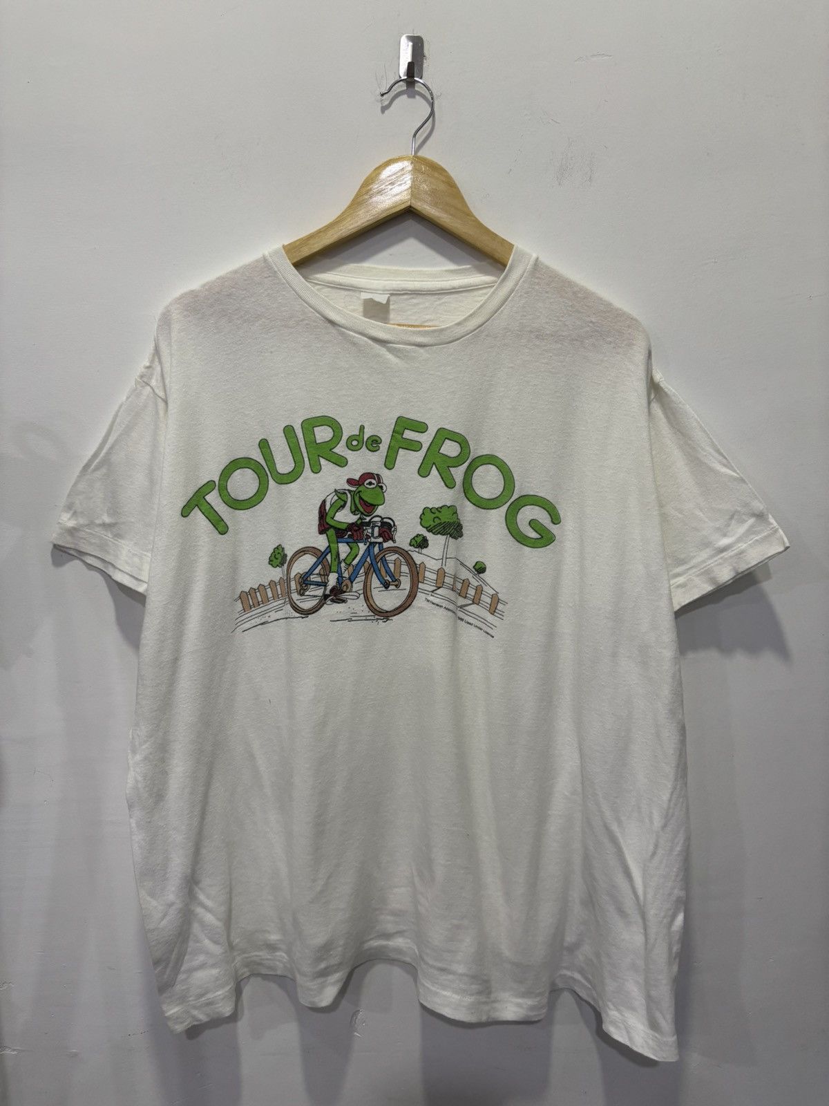 Vintage Vintage Tour De Frog Tshirt Size US XL / EU 56 / 4 - 1 Thumbnail
