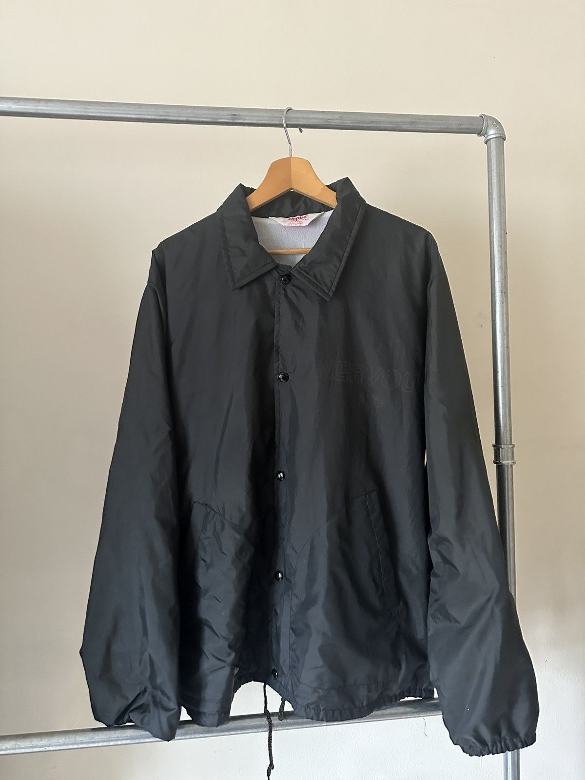Vintage 1990s Vintage Nervous Record Coach Jacket Size US XXL / EU 58 / 5 - 2 Thumbnail
