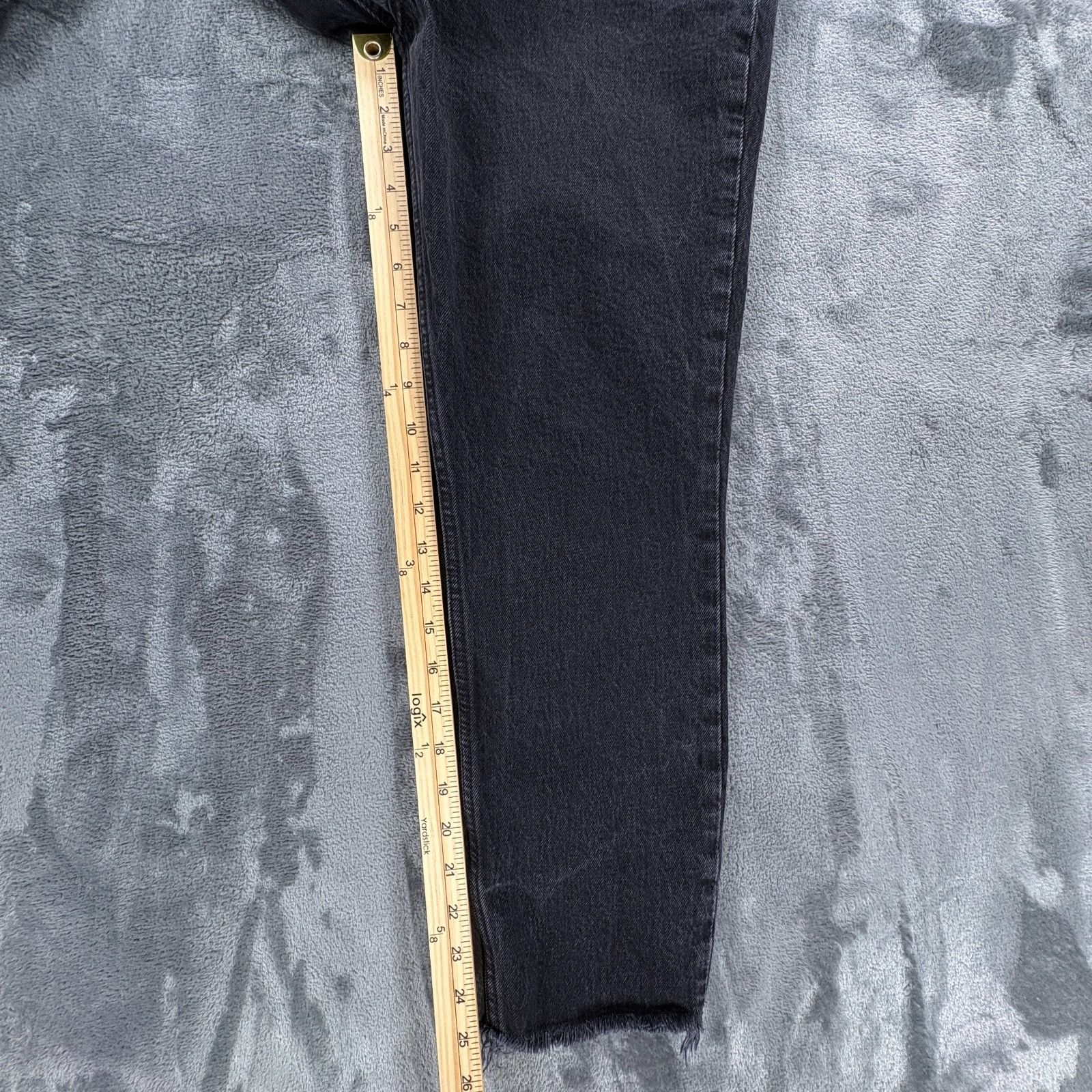 Abercrombie & Fitch Abercrombie Fitch Skinny High Rise Jeans Womens 29 8S Black Size 29" - 6 Thumbnail