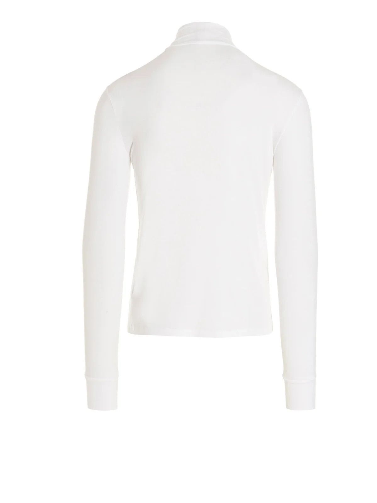 Raf Simons o1y0325 Logo Turtleneck T-Shirt in White Size US S / EU 44-46 / 1 - 4 Thumbnail