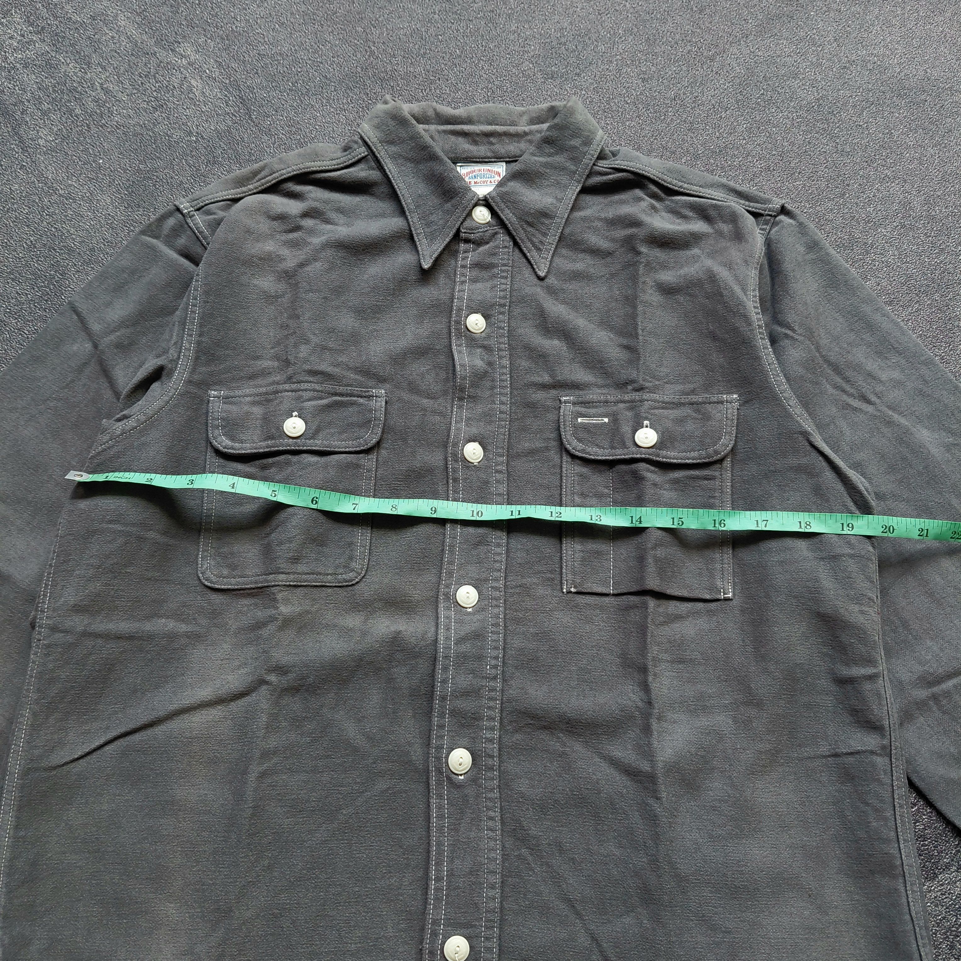 The Real McCoy's 8Hour Union Joe McCoy & Co Shirt Size US L / EU 52-54 / 3 - 6 Thumbnail