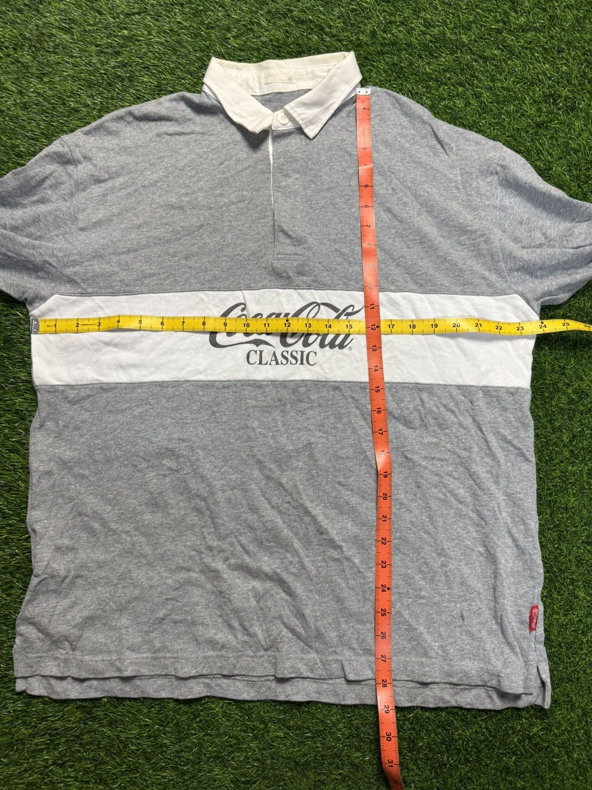 Coca Cola × GU assorted tshirt - coca cola rugby shirt Size US L / EU 52-54 / 3 - 6 Thumbnail