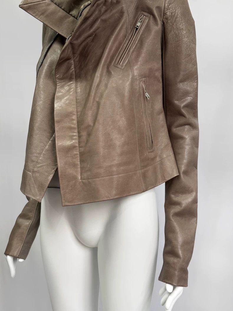 Rick Owens Rick owens size 4 Rubbish hard cowhide jacket Size M / US 6-8 / IT 42-44 - 5 Thumbnail