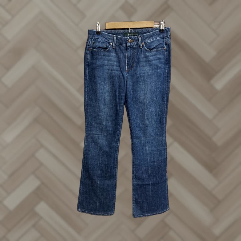 Vintage Joe's Jeans Womens 30 Blue Muse Mid Rise Bootcut Stretch Denim Cotton Blend Jeans Size 30" / US 8 / IT 44 - 1 Thumbnail