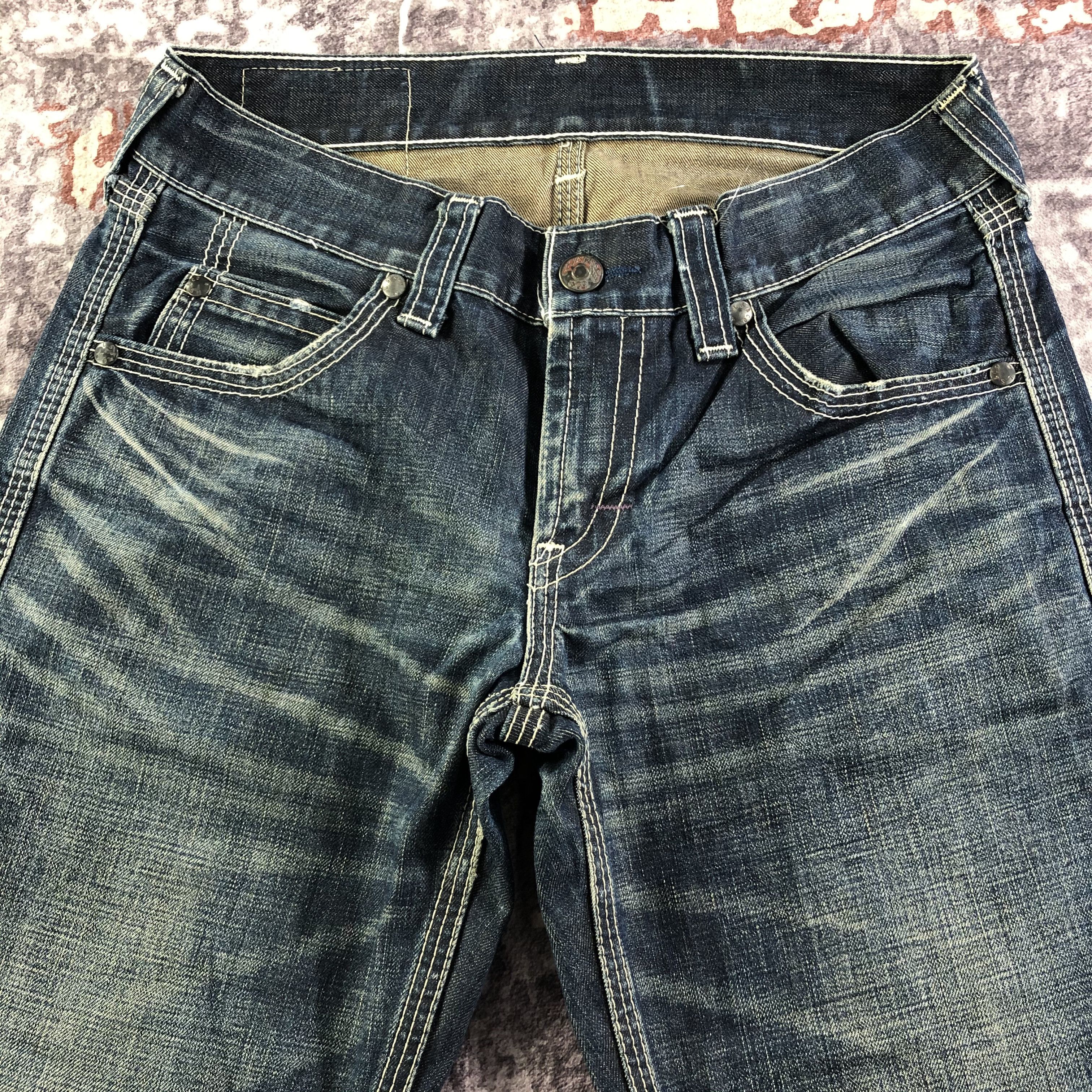 Levi's × Vintage Vintage Blue Wash Levis Jeans-JM3311 Size US 34 / EU 50 - 3 Thumbnail