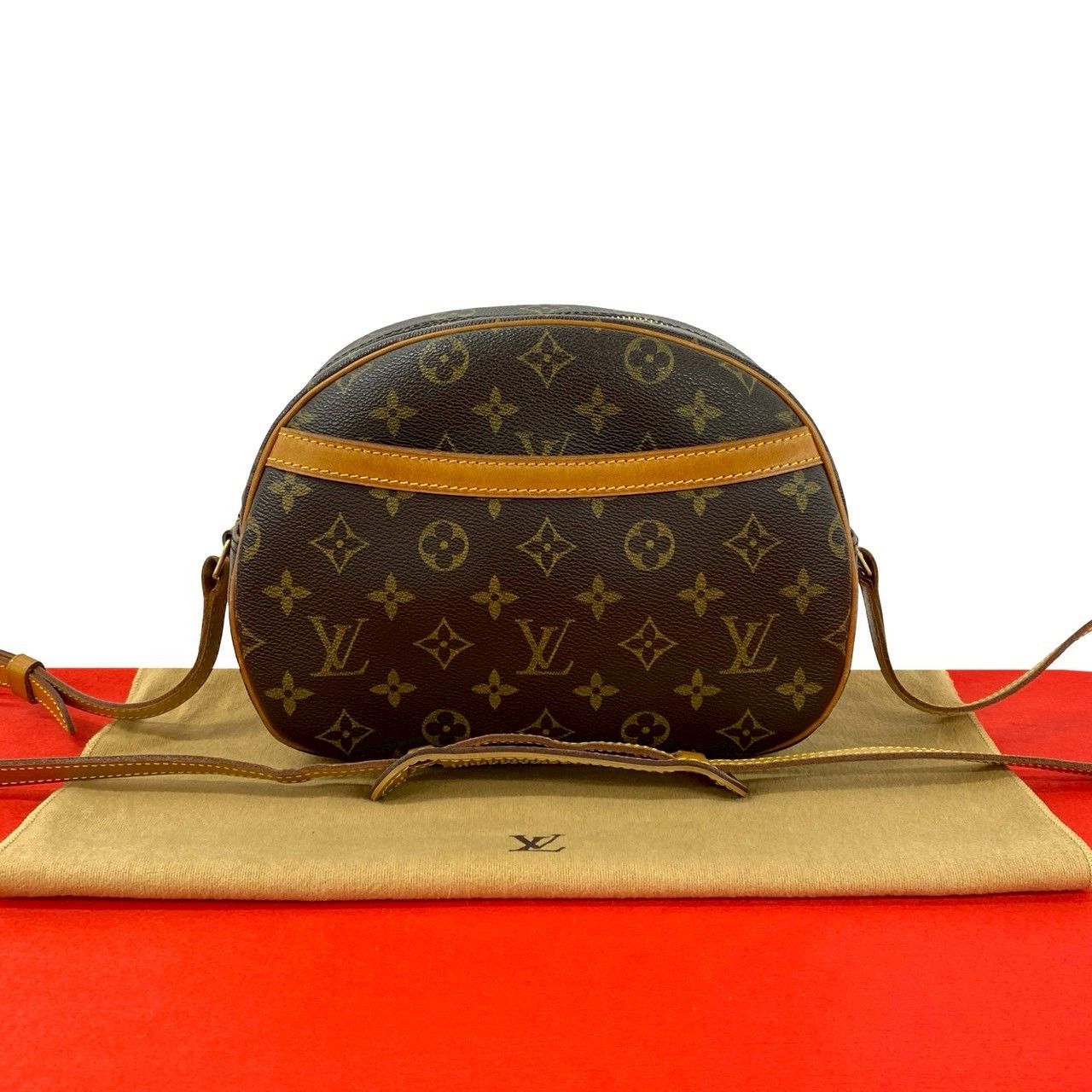 Louis Vuitton Louis Vuitton Louis Vuitton Monogram Leather Shoulder Bag Textile Shoulder Bag DUTY FREE for USA Size ONE SIZE - 1 Thumbnail