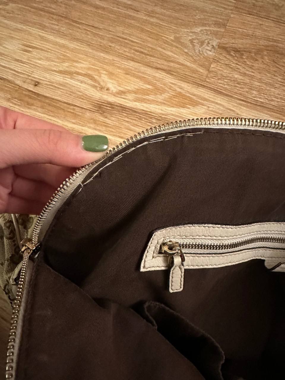 Gucci Gucci GG Canvas Horsebit Horse Nail Boston Bag Purse Vintage Size ONE SIZE - 18 Thumbnail