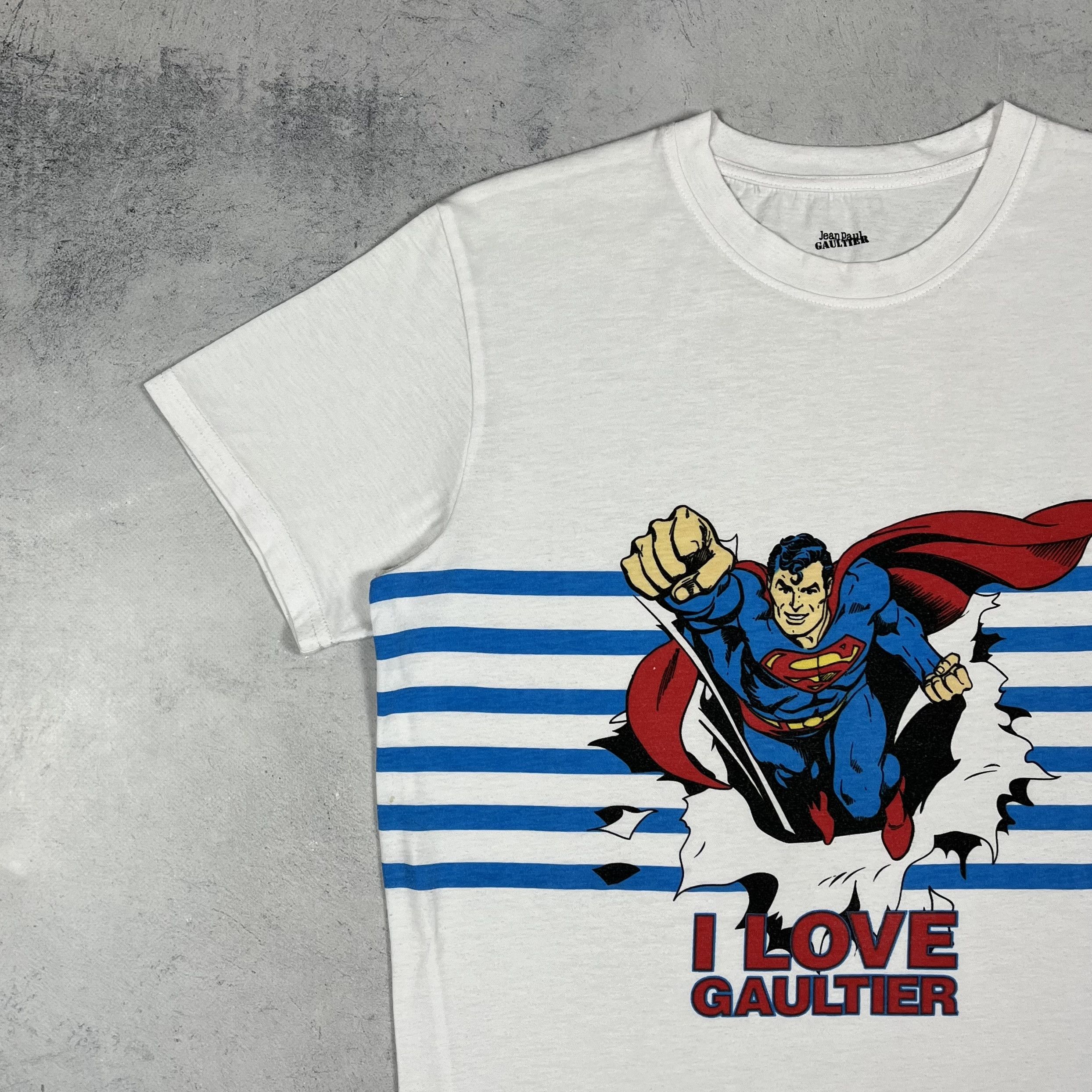 Jean Paul Gaultier Jean Paul Gaultier DC Comics Superman Big Logo T Shirt Size US M / EU 48-50 / 2 - 5 Thumbnail
