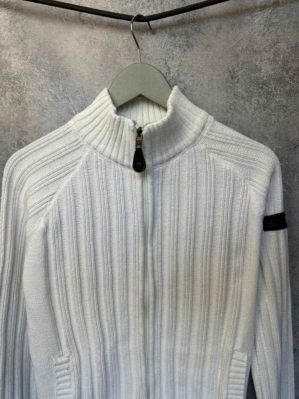 Schott × Vintage Schott Full Zip Ribbed Sweater with Patch Logo Vintage NYC Size US M / EU 48-50 / 2 - 5 Thumbnail