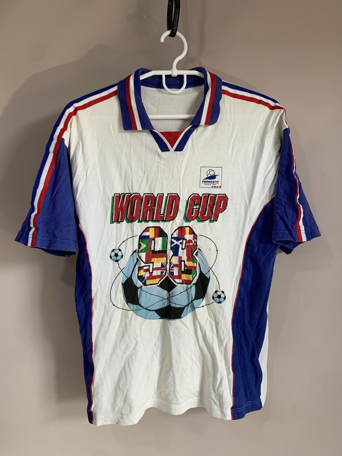 Other France 1998 World Cup Shirt Vintage Soccer Jersey Size S Size US S / EU 44-46 / 1 - 1 Thumbnail