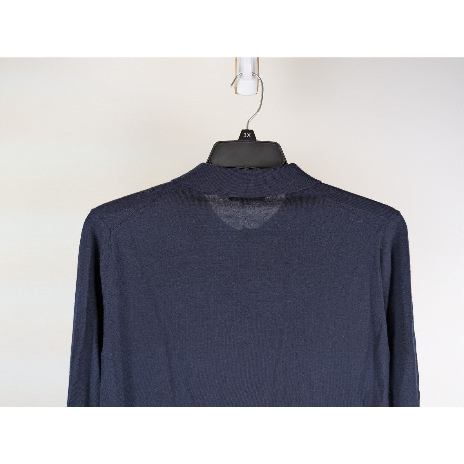 Vince o1rshd1 CC20 Long Sleeve Polo Shirt in Navy Blue Size US S / EU 44-46 / 1 - 11 Thumbnail