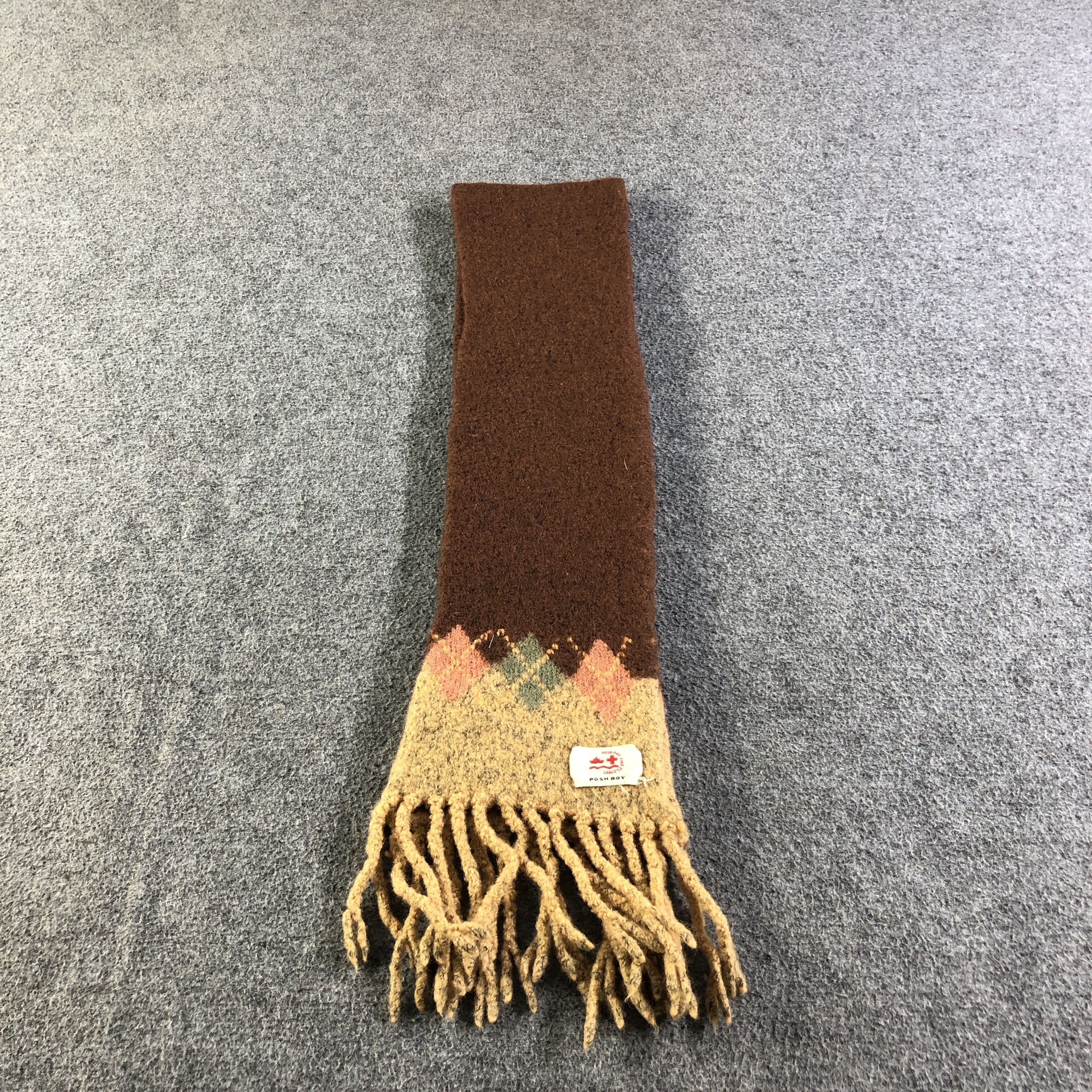 Vintage Posh Boy Wool Scarf Muffler Neckwear V2723 Size ONE SIZE - 2 Thumbnail