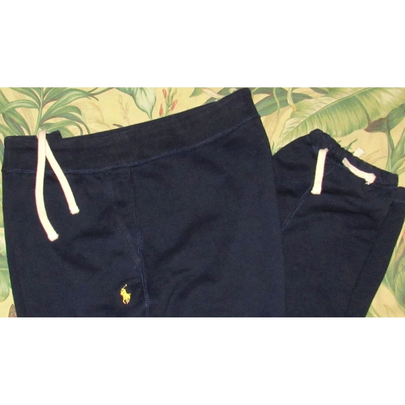 Polo Ralph Lauren Polo RALPH LAUREN Navy Blue Cotton Jogger Sweatpants Large Tall Men Regular XS? Size US L / EU 52-54 / 3 - 2 Thumbnail
