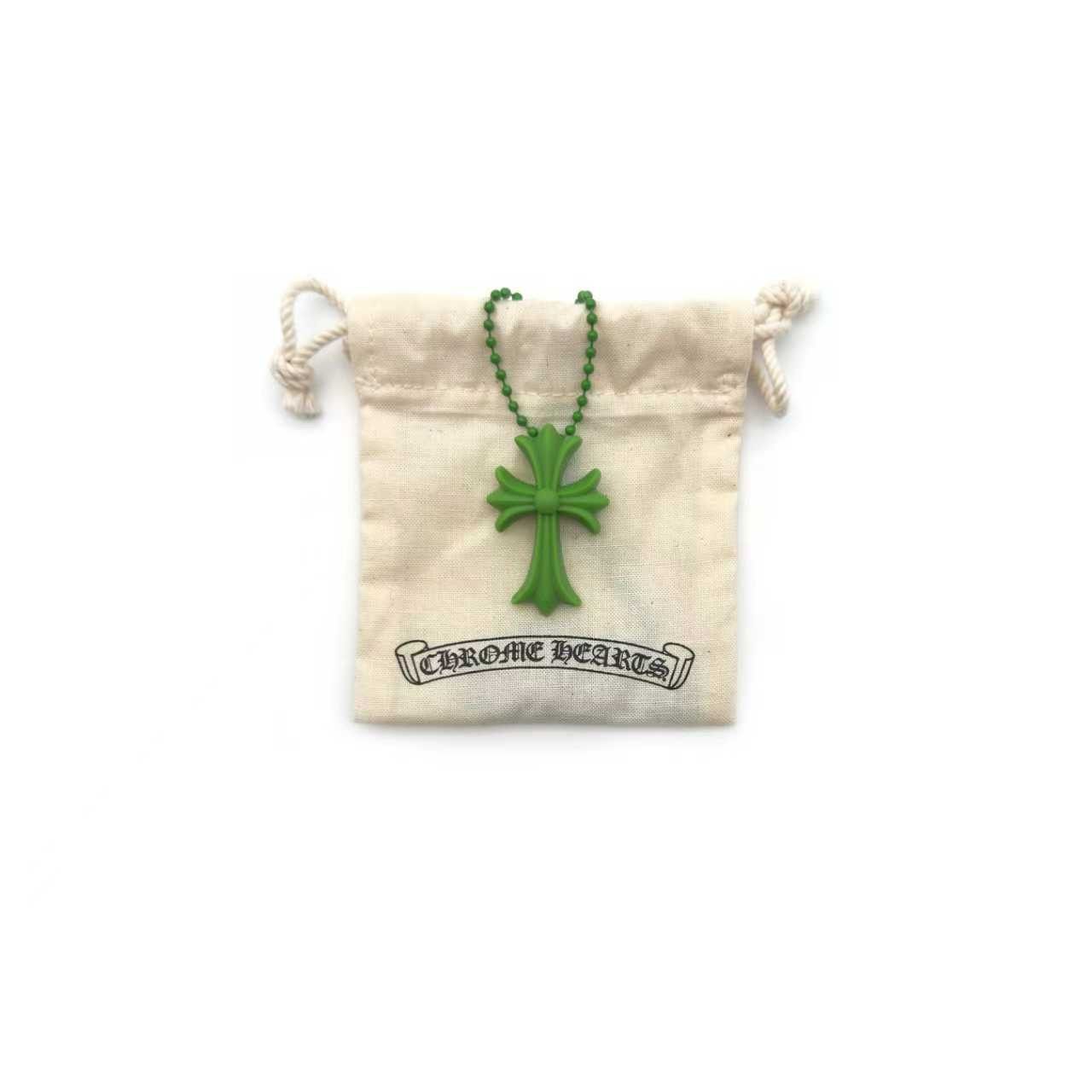 Chrome Hearts Chrome Hearts Resin Cross Pendant Ball Chain Necklace Size ONE SIZE - 4 Thumbnail