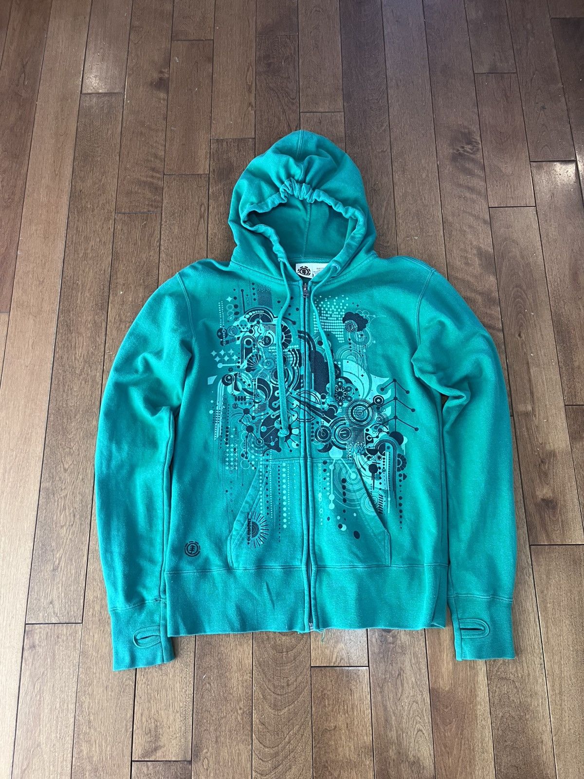 Element Y2k element zip up hoodie Size M / US 6-8 / IT 42-44 - 2 Thumbnail