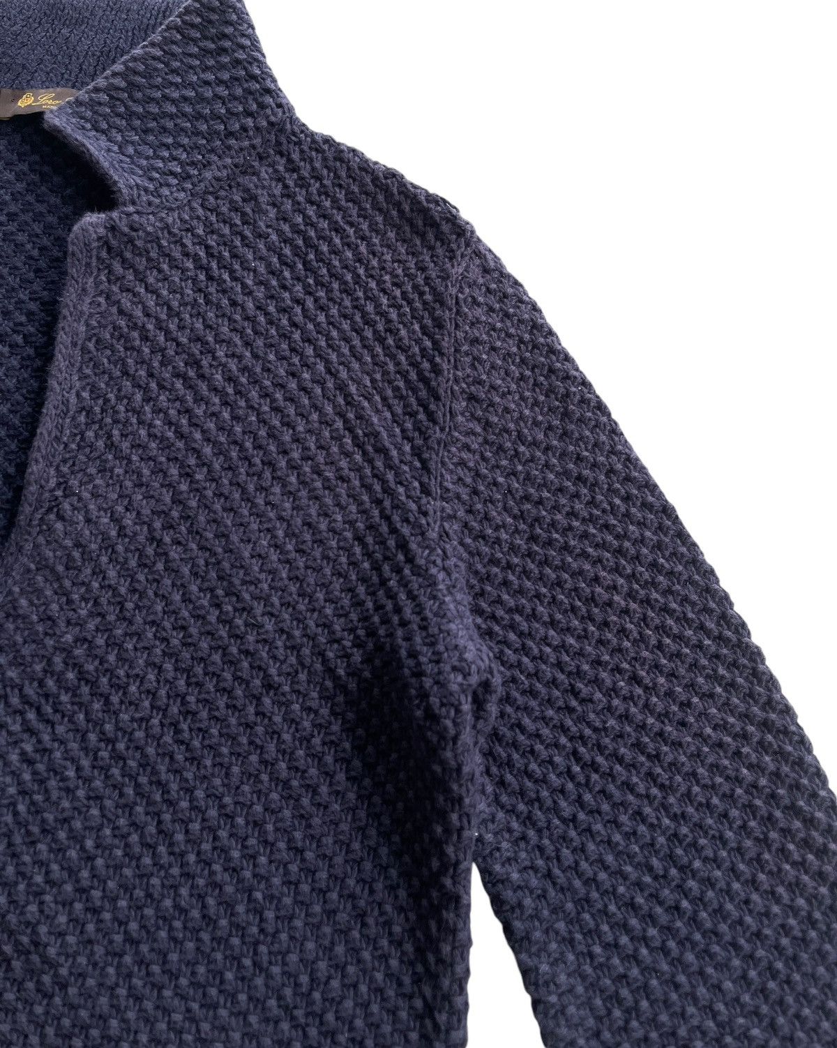 Loro Piana Loro Piana Knitted Pattern Jacket Size M / US 6-8 / IT 42-44 - 7 Thumbnail