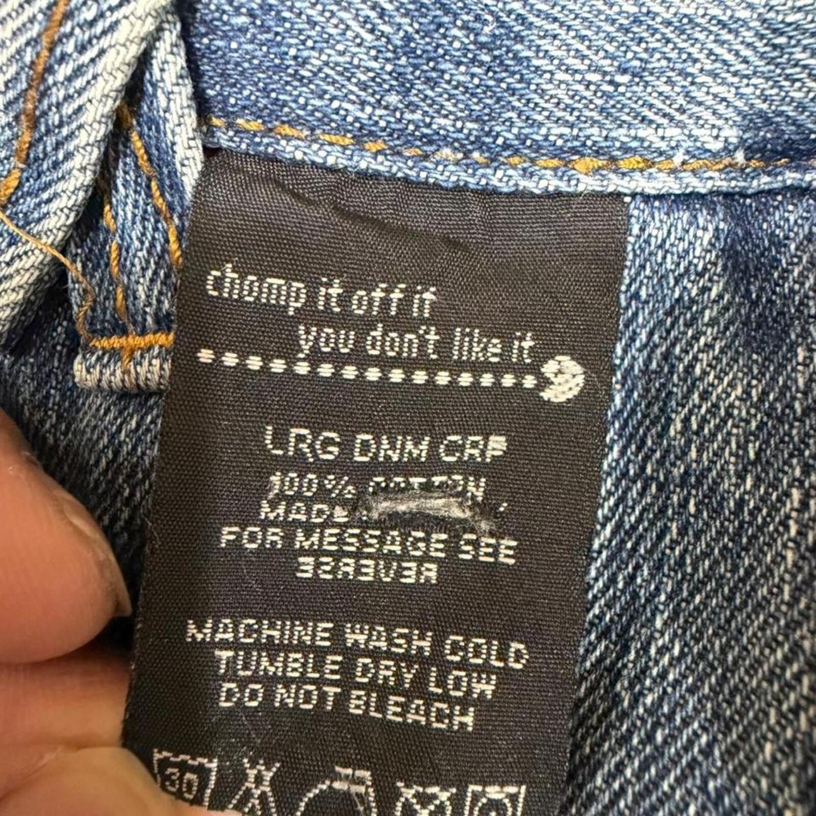 True Religion Vintage style LRG denim jeans Size US 30 / EU 46 - 8 Thumbnail