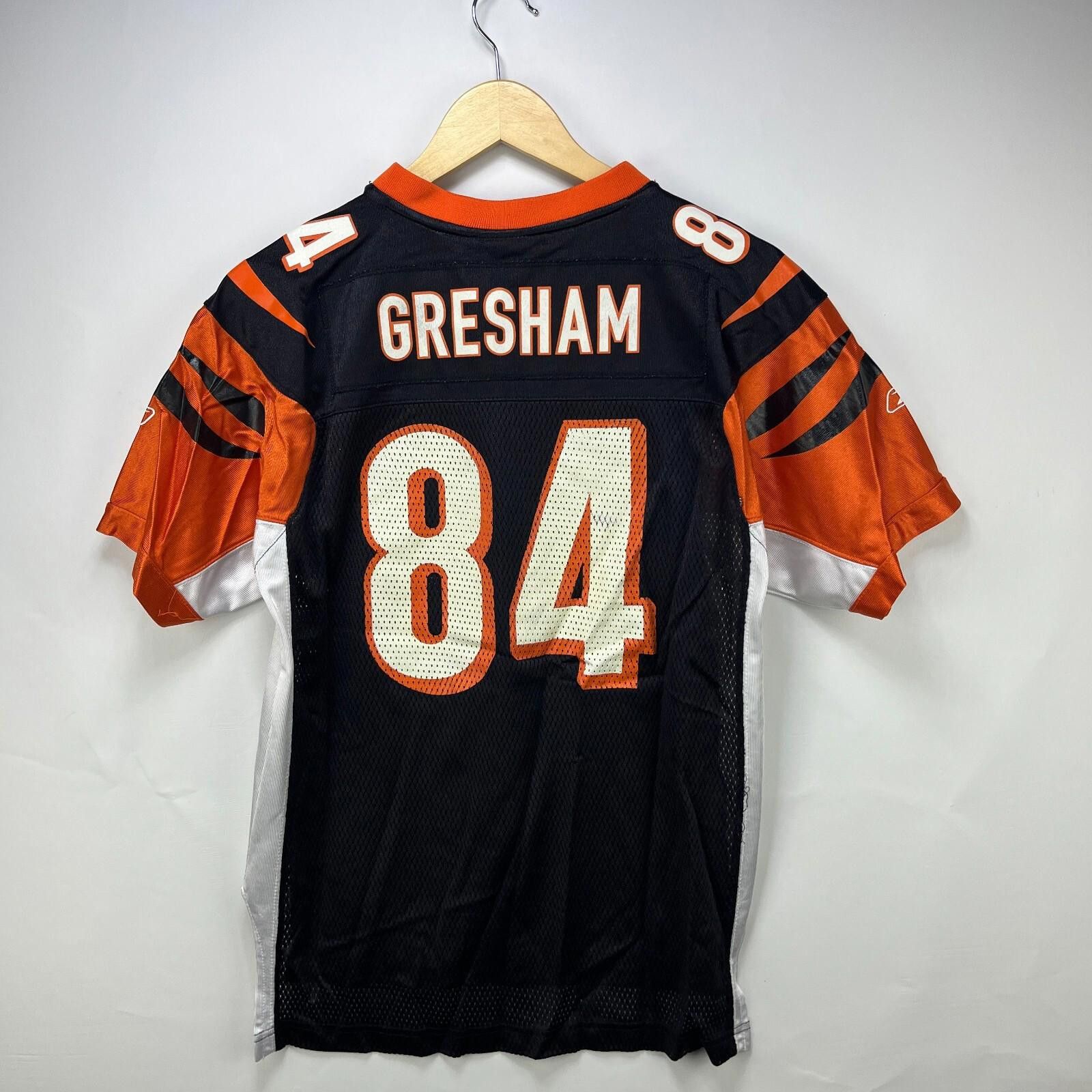 Reebok Vintage Cincinnati Bengals Jersey Gresham Youth Large Size ONE SIZE - 4 Thumbnail