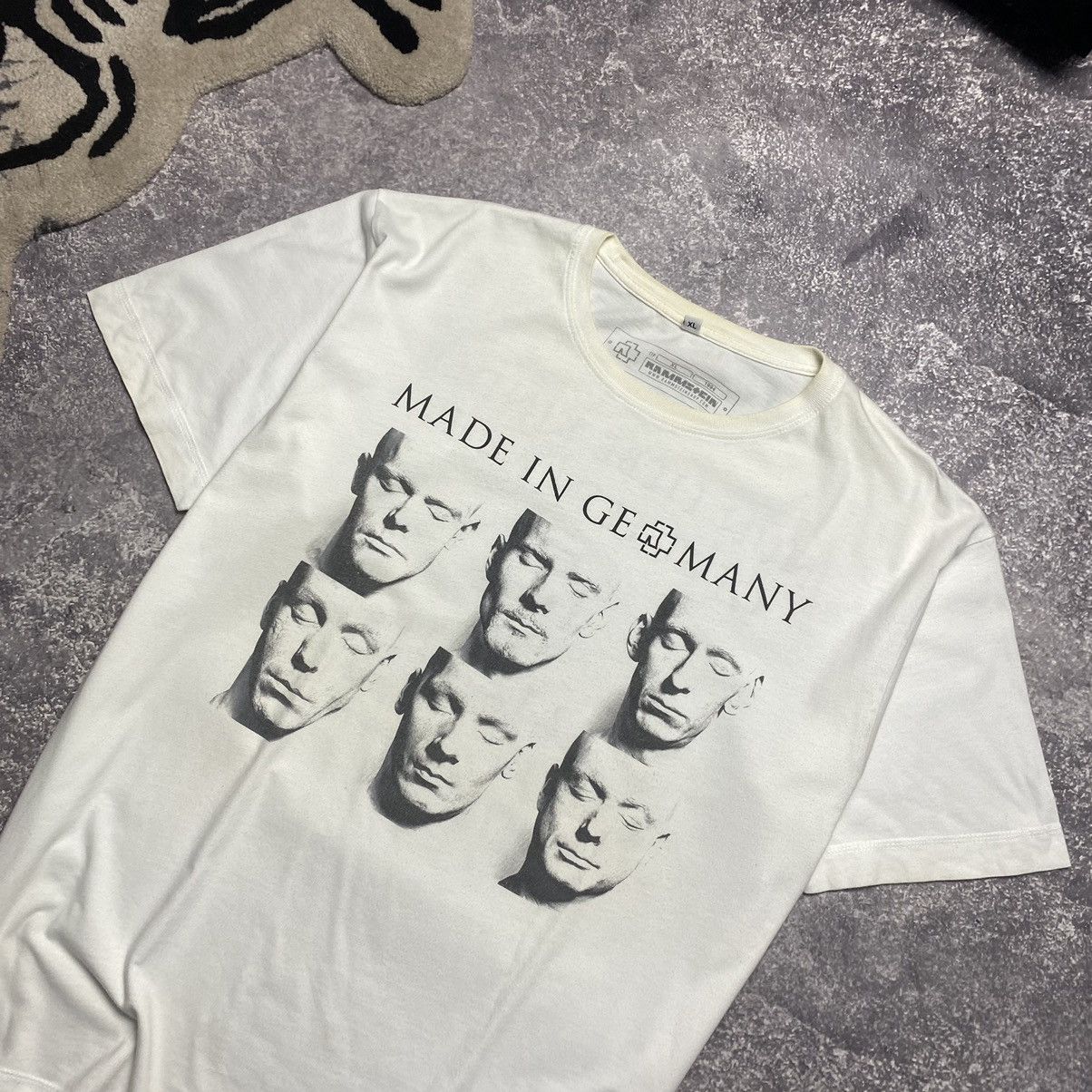 Band Tees Vintage Rammstein 2011 Made In Germany Rock band tee Size US XL / EU 56 / 4 - 2 Thumbnail