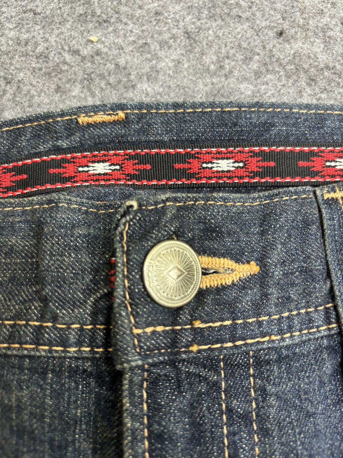 Edwin 💥Bush Denim💥Sick 90s Style Rust Wash Edwin Bush Denim F520 Size US 31 - 11 Thumbnail