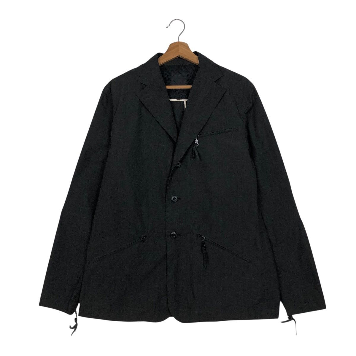Japanese Brand 📌Vintage Chore Biker Jacket Machine Heat Issey Miyake Size US L / EU 52-54 / 3 - 2 Thumbnail
