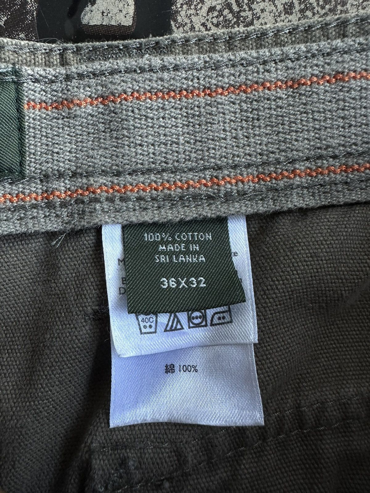 Eddie Bauer × Vintage Vintage Eddie Bauer Baggy Sunfaded Cargo Pant D161 Size US 36 / EU 52 - 12 Thumbnail