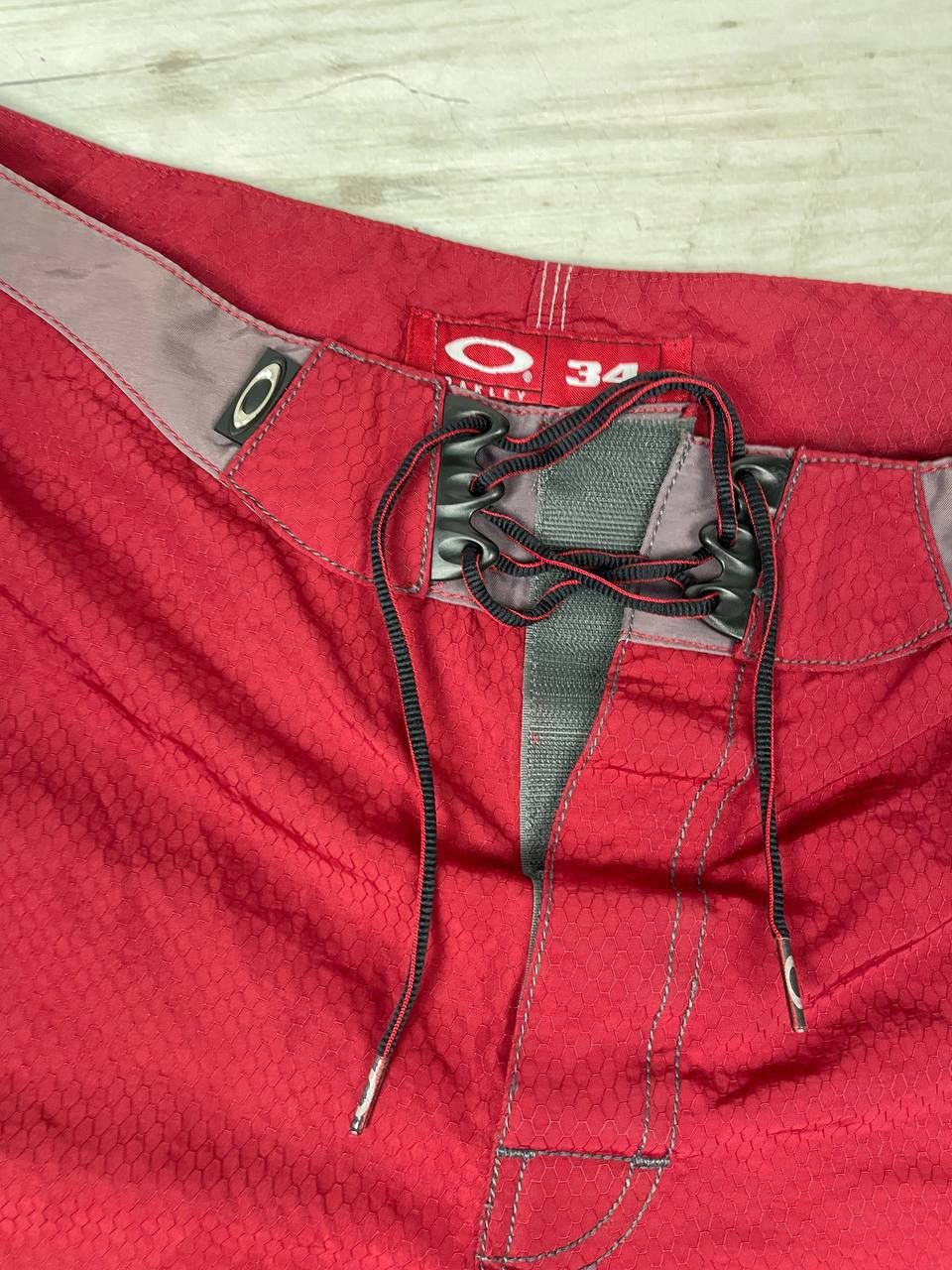Oakley Vintage Oakley Nylon Shorts 00s Big Logo Swim Board Surf Size US 34 / EU 50 - 6 Thumbnail